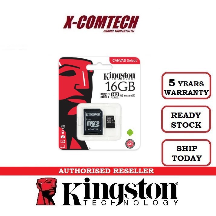 kingston-การ์ด-micro-sd-10-16gb-32gb-64gb-128gb-80mb-พร้อมส่ง