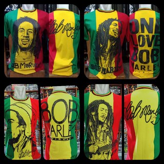 เสื้อเชิ้ต Rasta reggae bob marley jamaica original