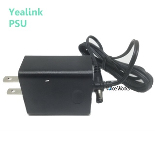 ภาพหน้าปกสินค้าYealink  IP Phone Adapter for T19-T21-T30-T31-W52P Power Supply Unit (PSU) อะแดปเตอร์จ่ายไฟเครื่องโทรศัพท์ไอพี ซึ่งคุณอาจชอบราคาและรีวิวของสินค้านี้