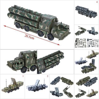 Dsth โมเดลรถยนต์ ระบบขีปนาวุธ 1:72 Army s-300 ของเล่นสําหรับเด็ก