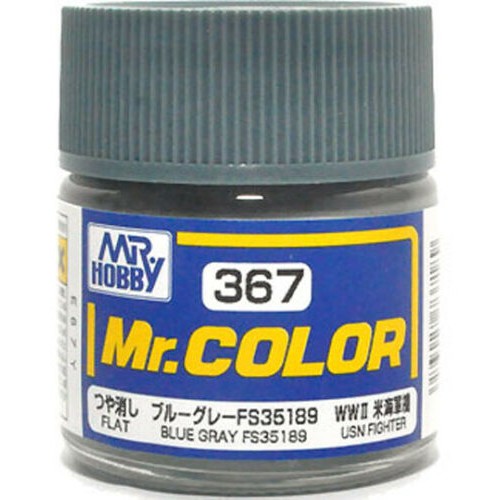 สีสูตรทินเนอร์-mr-hobby-สีกันเซ่-c367-blue-gray-fs35189-flat-10ml
