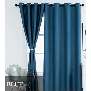 Curtain design ผ้าม่านประตู ผ้าม่านหน้าต่าง กันแสงได้ 60%มีหลายสี/ขนาดให้เลือก TK18