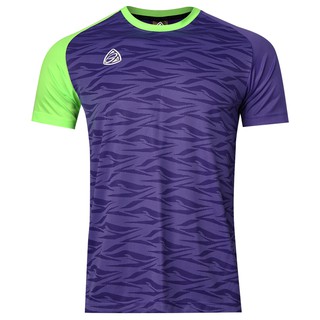 EGO SPORT EG1017 เสื้อฟุตบอลคอกลมแขนสั้น สีม่วงเข้ม