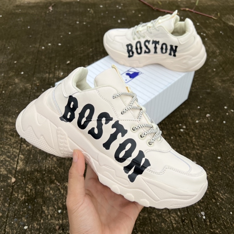 รองเท้าผ้าใบmlb-los-boston-สินค้าขายดีสินค้าพร้อมส่ง