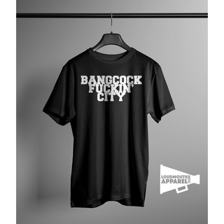 ขายดี เสื้อยืดลําลอง แขนสั้น พิมพ์ลาย Bangkok F*ckin City สําหรับผู้ชาย JEiijd20CBbokh53S-5XL