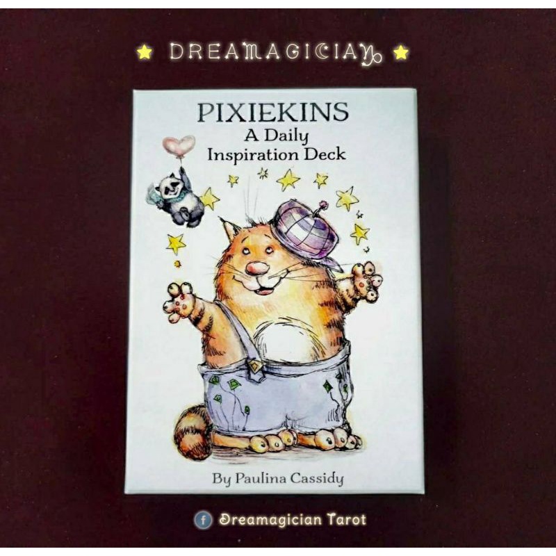 Pixiekins A Daily Inspirational Deck ไพ่ออราเคิลแท้ลดราคา ไพ่ยิปซี ไพ่ ...
