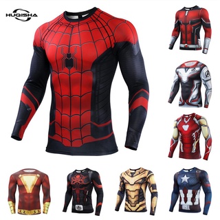 ภาพหน้าปกสินค้าใหม่ เสื้อยืดลําลอง แขนยาว ลาย 3D superhero spiderman เหมาะกับการเล่นกีฬา แฟชั่นสําหรับผู้ชาย T-shirt ที่เกี่ยวข้อง