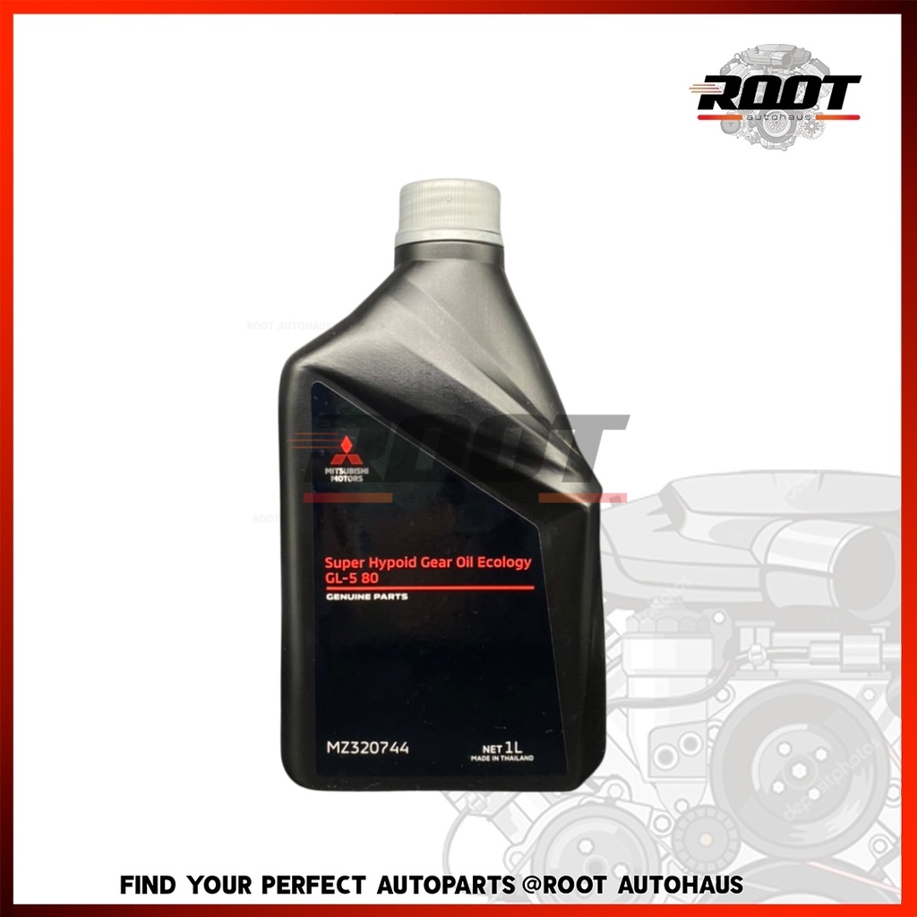 น้ำมันเฟืองท้าย Mitsubishi แท้ Super Hypoid Gear Oil SAE90 MSC99063T 1 ...