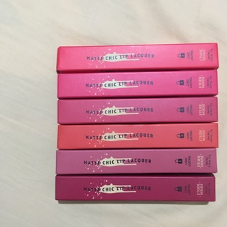 Etude House matte chic lip lacquer