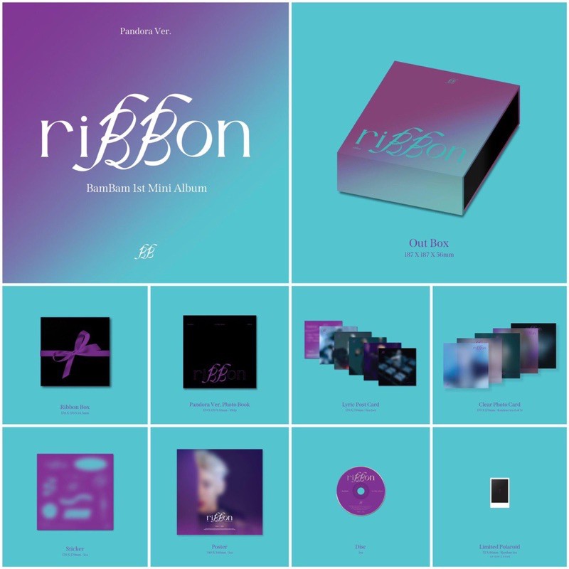 พร้อมส่ง-อัลบั้ม-ribbon-อัลบั้มbambam-ribbon-อัลบั้มแบมแบม-อัลบั้มbambam