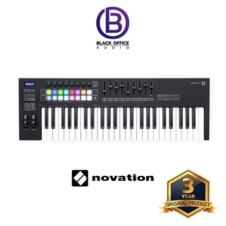 Novation LaunchKey 49 MK III มิดี้ คีย์บอร์ด / ทำเพลง / ทำบีท / Midi Keyboard / Midi Controller (BlackOfficeAudio)