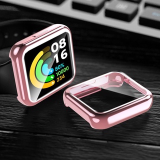 ภาพขนาดย่อของภาพหน้าปกสินค้าPlating TPU Protector Case for Redmi Watch 2 Lite Global Version Full Screen Protective Shell Cover Redmi Watch2 Lite จากร้าน moyte.th บน Shopee ภาพที่ 4