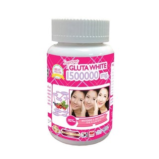 Supreme GLUTA WHITE 1500000 mg. 30เม็ด