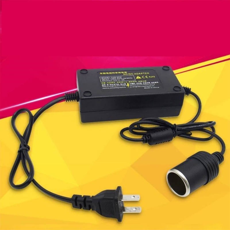 แปลงไฟบ้าน 220V เป็นไฟรถยนย์ 12V DC 220V to 12V 5A Home Power Adapter