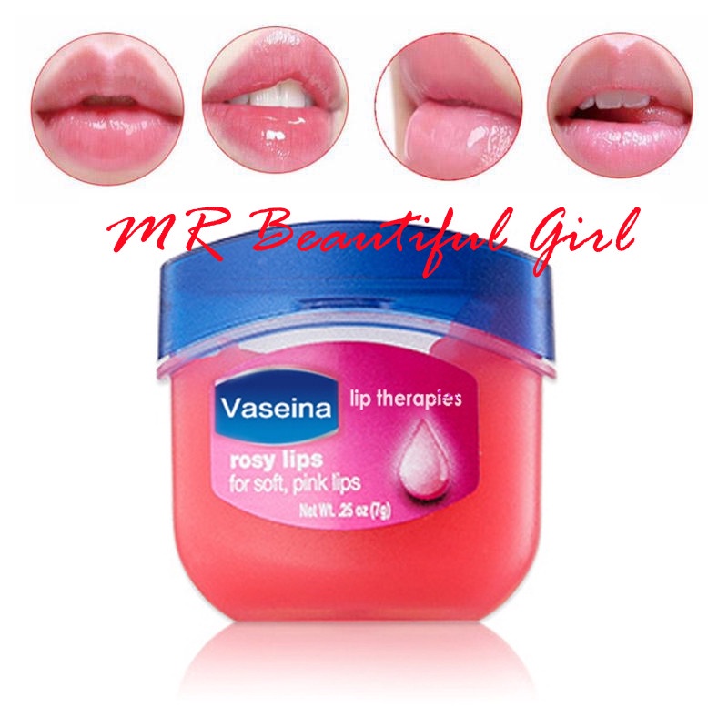ภาพหน้าปกสินค้าMR Beautiful Girl วาสลีน ลิปจิ๋วบำรุงริมฝีปาก Mini Vaseine ไม่มีกลิ่น ไม่มีสี ขนาด 7 กรัม จากร้าน mr_bkk บน Shopee
