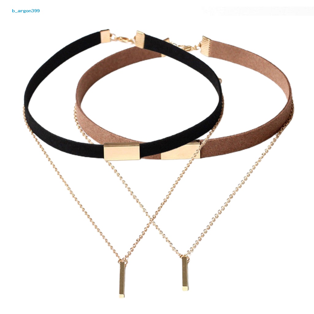 b-argon399-lightweight-choker-necklace-ladies-stylish-multilayer-clavicle-necklace-neck-decoration-for-banquet