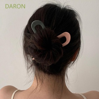 Daron กิ๊บติดผมรูปตัวยูสไตล์เกาหลีวินเทจสําหรับผู้หญิง