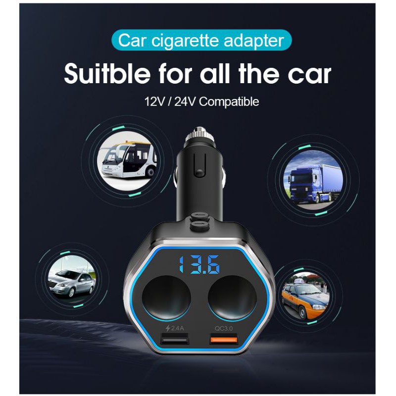 a21q-ที่ชาร์จในรถ-80w-ฟาสชาร์จ-qc3-0-เปิด-ปิด-ได้-car-charger-lighter-adapte