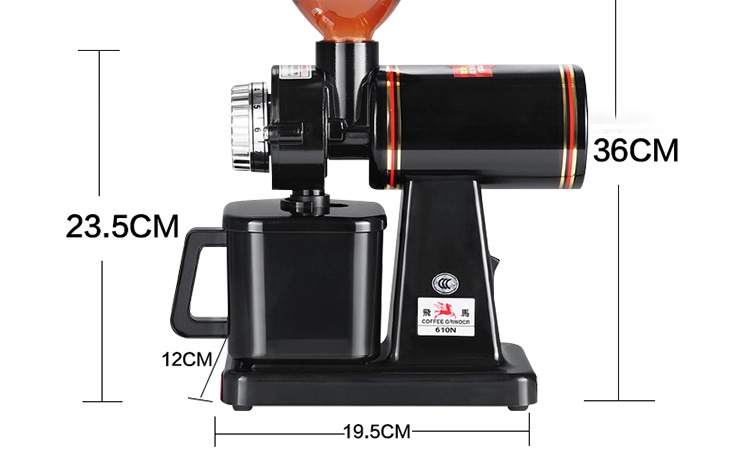 ข้อมูลเกี่ยวกับ KONIG เครื่องบดกาแฟ ผง 26 กรัมต่อวินาที เครื่องบดเมล็ดกาแฟ Household single mills COFFEE GRINDER ไฟฟ้า