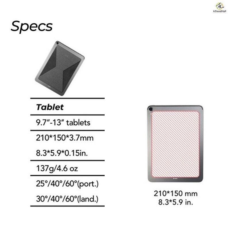 ภาพสินค้าMOFT X Tablet 9.7 - 12.9" ขาตั้งแท็บเล็ตที่บางและเบาที่สุด จากร้าน intrendmall บน Shopee ภาพที่ 7
