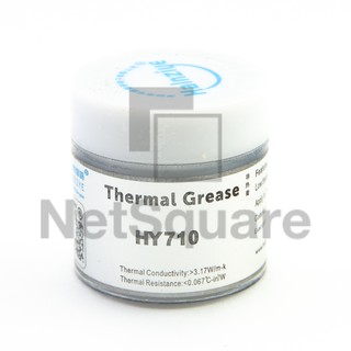 ภาพขนาดย่อของภาพหน้าปกสินค้าHY710 Halnziye Silicone ซิลิโคน ระบายความร้อน Thermal Grease Paste แบบขวด 20กรัม จากร้าน tewichtete31 บน Shopee ภาพที่ 2