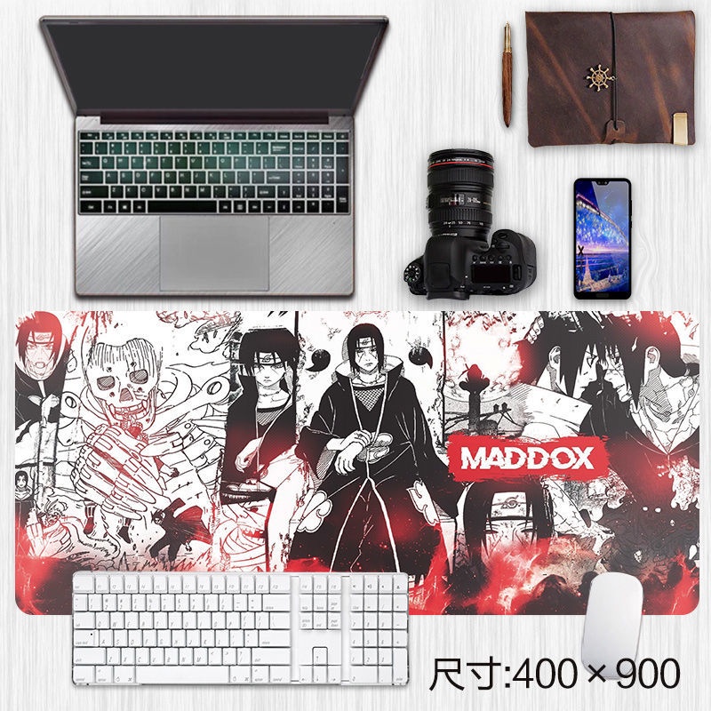 แผ่นรองเมาส์-แผ่นรองเมาส์เกมมิ่ง-กันลื่น-800x300mm-ลายanime-ลายnaruto-gaming-mouse-pad