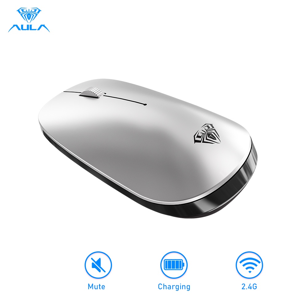 Aula Sc800 3 Dpi 2.4G Wireless Bluetooth Mouse For Laptop Pc | Shopee ...