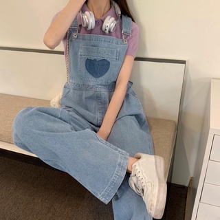 ภาพหน้าปกสินค้าMany Jeans Overalls เอี๊ยมกางเกงยีนส์ขายาวสียีนส์ฟ้า ที่เกี่ยวข้อง