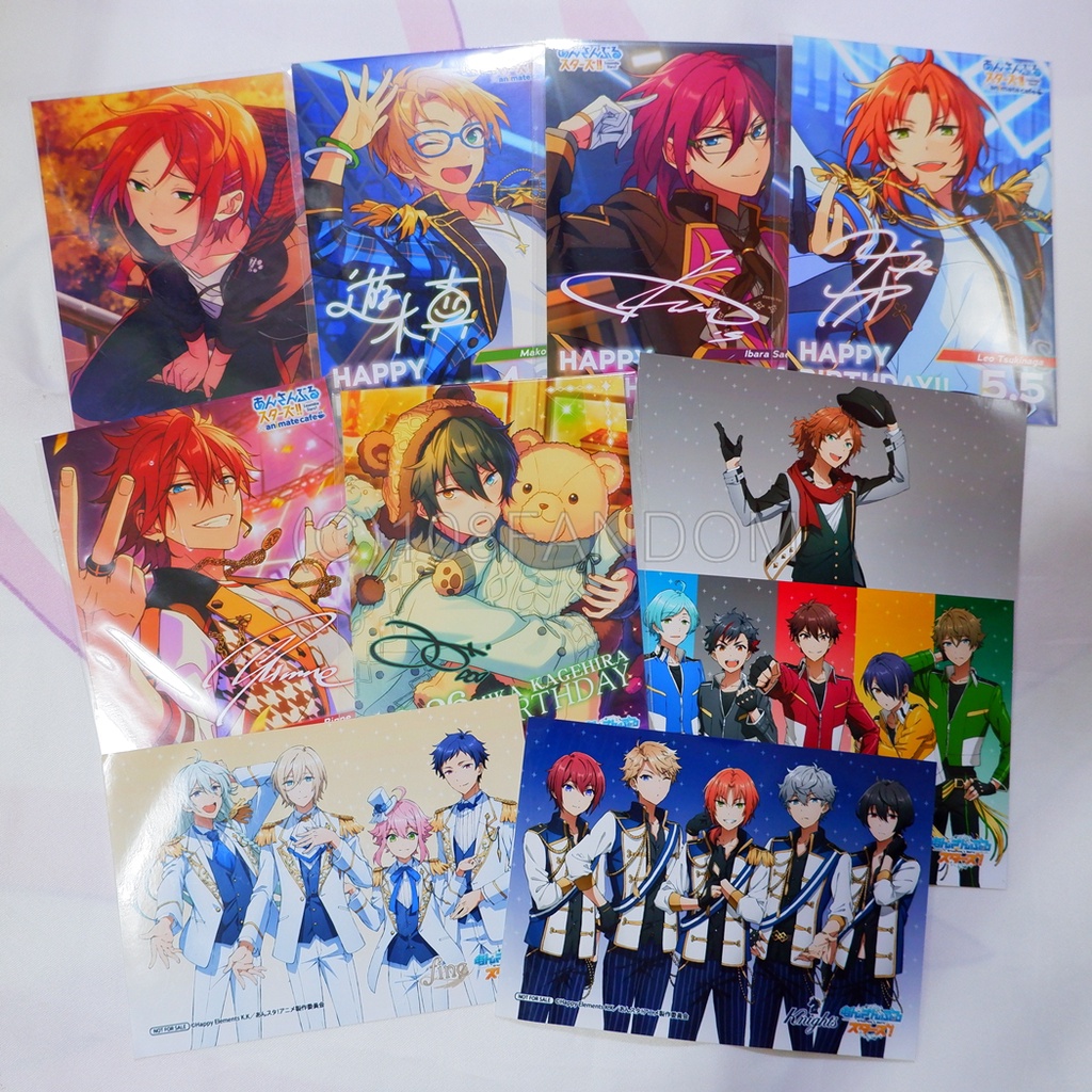 update-22-2-ensemble-stars-bromide-postcard-sticker-โบรไมด์-โปสการ์ด-อันสึตะ