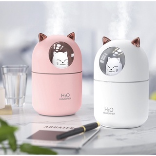 ภาพหน้าปกสินค้าแถมน้ำหอมฟรี เครื่องทำความชื้น Humidifier 300ml. ที่เกี่ยวข้อง