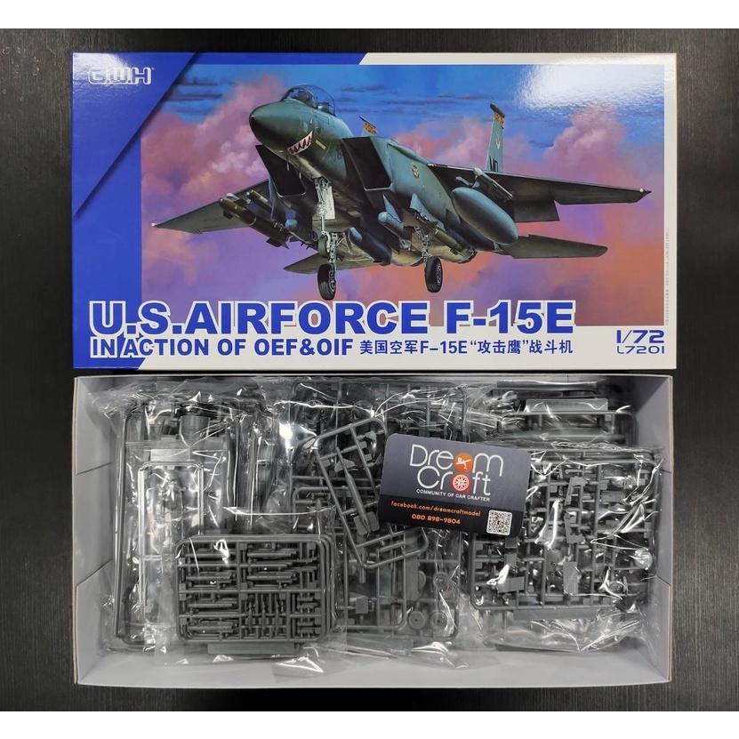 gwh-l7201-1-72-usaf-f-15e-in-action-of-oef-amp-oif-โมเดลเครื่องบิน-model-dreamcraft