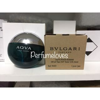 (แท้100%)  Bvlgari aqua pour homme edt 100ml กล่องเทสเตอร์ per9