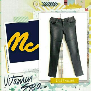Mc Jeans skinny สีดำสำหรับผู้หญิงฮิปๆ ไซส์ 30