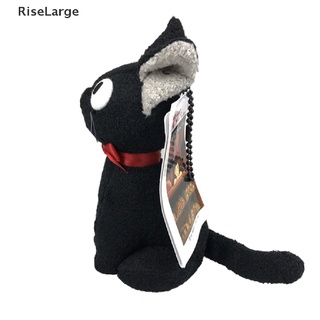 ภาพขนาดย่อของสินค้าRiselarge พวงกุญแจ จี้ตุ๊กตาแมว JiJi น่ารัก ขนาดเล็ก สีดํา