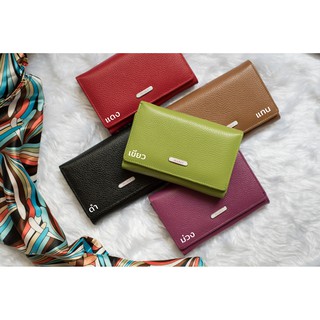 Middle Wallet กระเป๋าสตางค์หนังแท้ หรูหรา งดงาม