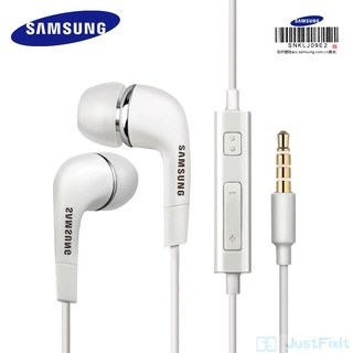Samsung EHS64 หูฟังอินเอียร์ แบบมีสาย พร้อมไมโครโฟน สําหรับ Samsung Galaxy