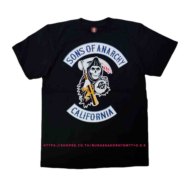 เสื้อยืด-sons-of-anarchy-california