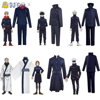 🔥【READY STOCK】Anime Jujutsu Kaisen Yuji Itadori Nobara Kugisaki Megumi Fushiguro Cosplay Costume