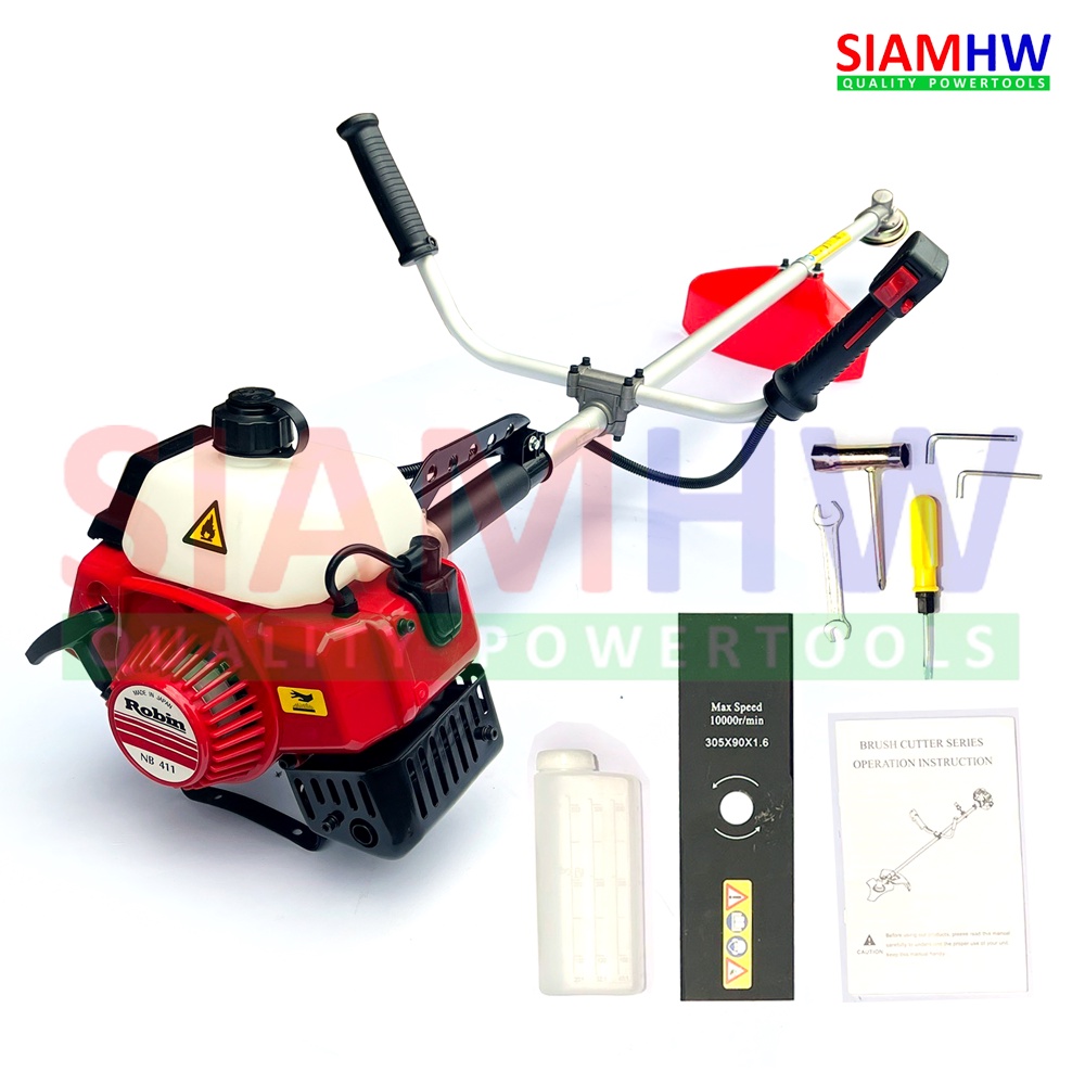 ジャンク　ロビン Robin NB411 シャフト　ハンドル　おまけ robin ロビン nb411 nb351 シャフト ハンドル ジャンク 刈払機 ロビン