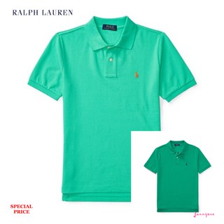 RALPH LAUREN COTTON MESH POLO SHIRT