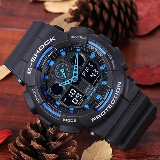 Casio watch G SHOCK แท้100 รุ่นGA 100 1A2 นาฬิกาข้อมือชาย ของแท้จัดส่งพร้อมกล่องคู่มือใบประกันศูนย์CMG 1ปีกันน้ำ img 1
