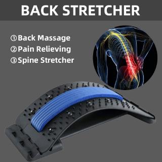 3 Stage Adjustable Back Massager Waist Stretcher Vertebral Pain Relieving 96 Massage Points Stretcher Health Care