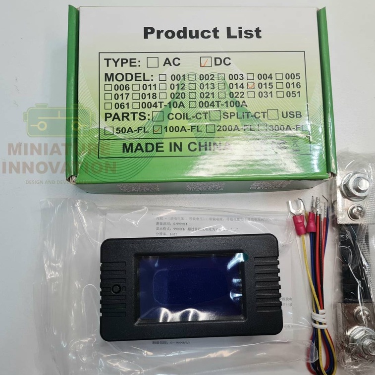 PZEM-015 MODBUS PZEM-015 DC ดิจิตอลมิเตอร์ 100A 80-260V โวลท์ แอมป์ ...