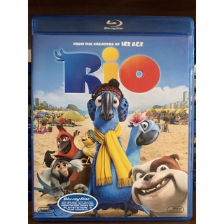 Blu-ray การ์ตูน แผ่นแท้ เรื่อง Rio ภาคแรก หายาก มีเสียงไทย บรรยายไทย