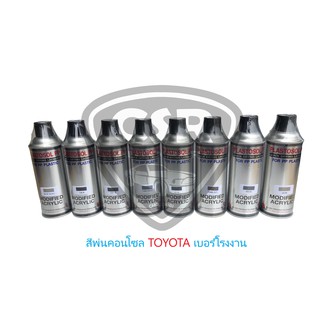 137B สีพ่นคอนโซลรถยนต์ สีพ่นแผงประตูรถยนต์ สีพ่นภายในรถยนต์TOYOTA (สีแท้เบอร์โรงงาน) สีพ่นพลาสติก 137B ดำด้าน