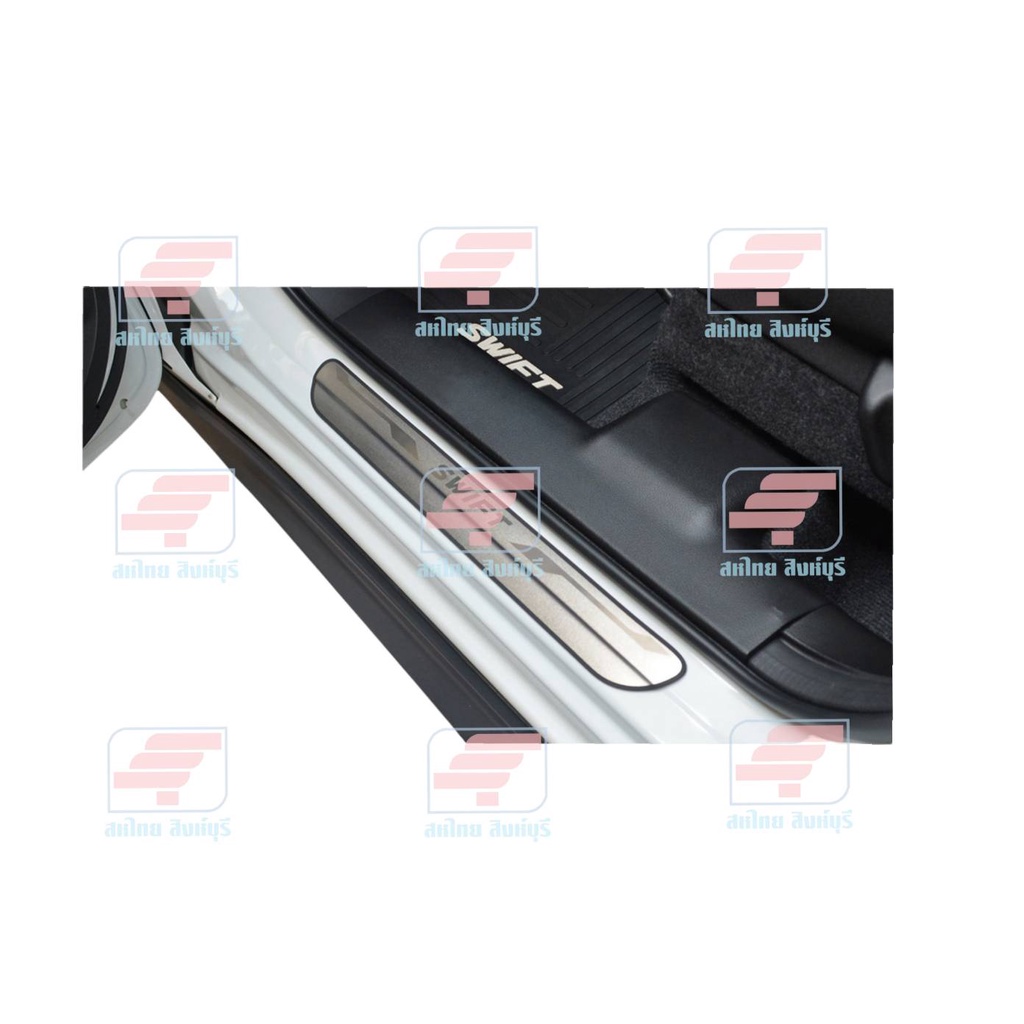 990N057R06001 คิ้วบันไดกันสแตนเลส DOOR SILL GUARD SETSuzuki Swift