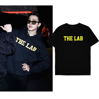 เสื้อยืดคอกลมเสื้อยืดแขนสั้น พิมพ์ลาย Bts JIMIN The LAB สําหรับผู้ชายS-4XL