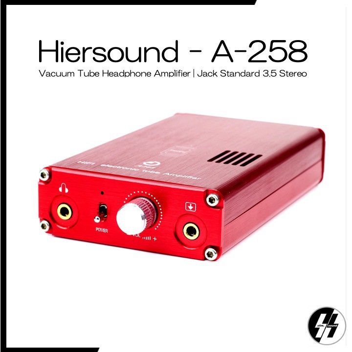 PortableTube Hiersound A258 Vacuum Tube Headphone Amplifier