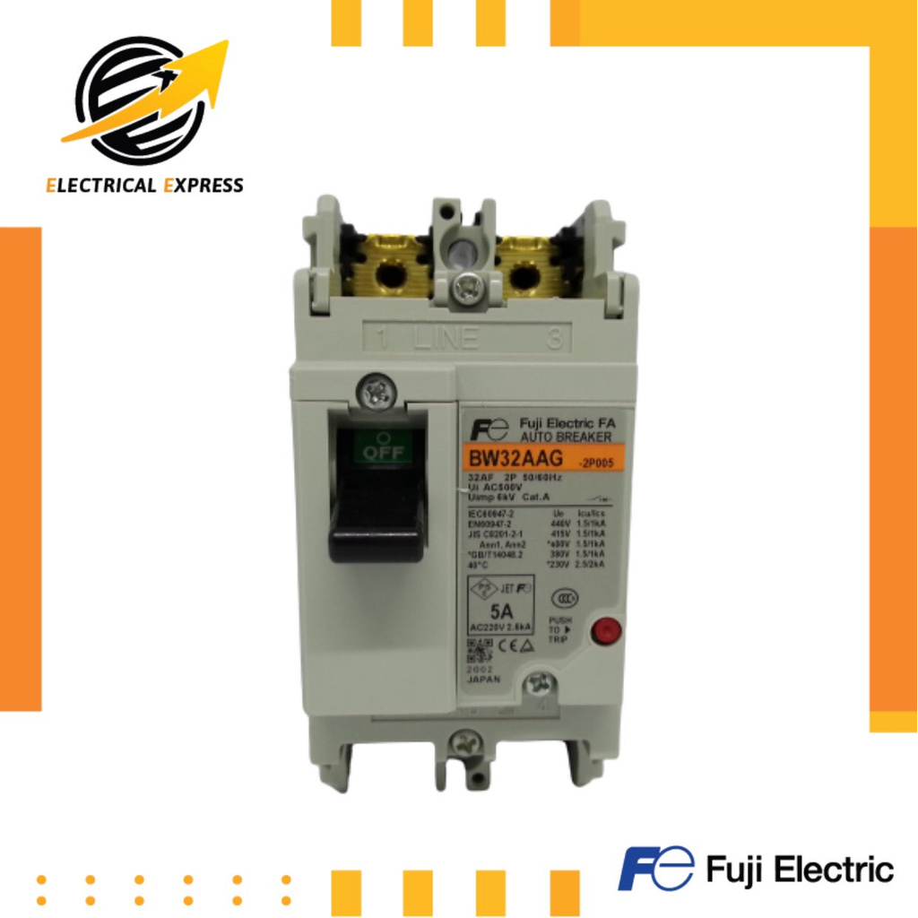 fuji-electric-ขายดีที่สุด-เบรกเกอร์ฟูจิ-fuji-breaker-รุ่น-bw32aag-2-pole