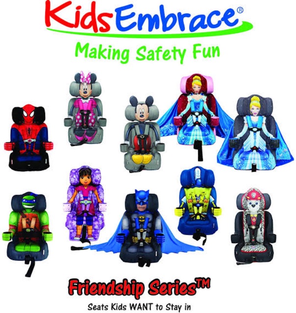 KidsEmbrace Disney Minnie Mouse Combination Harness Booster Car Seat 8 000 Shopee Thailand